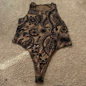 Plus size body suit from SHEIN